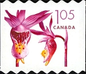 🍁Canada #2130iii "FLOWER DEFINITIVES" Brand New 2005 Die Cut Q/Pac Issue - Picture 1 of 2
