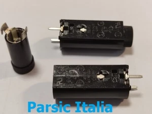 PORTA FUSIBILE VERTICALE DA C.S. x FUS. 5x20 5A 250V FUSE HOLDER ( = 5 PEZZI) - Imagen 1 de 5