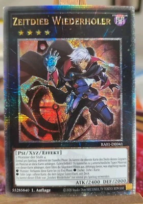 ZEITDIEB WIEDERHOLEN - Quarter Century Secret Rare RA01-DE041 / 1. Auflage NM - Bild 1 von 2