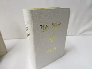 Royal Ruby ~ Order of Eastern Star Bible ~ Printed in Great Britain - Picture 1 of 8