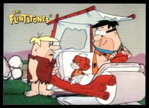 Cardz The Flintstones #29 1993 Fred's Monkey Shines - Imagen 1 de 2