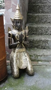 Buddha Garten Groß Asien Buddhafigur XXL Skulptur Tempelwächter Thailand Figur 1 - Bild 1 von 4