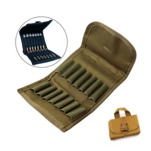 14 Cartridges Ammo Pouch Bullet Carrier Waist For .38 .308 Rifle Ammo Holder - Picture 1 of 16