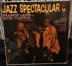 autograph FRANKIE LAINE Buck Clayton JAZZ SPECTACULAR signed by Laine CL 808 - Picture 1 of 6