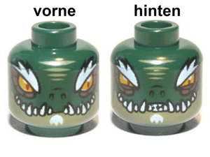 LEGO Legends of Chima 1 Testa per Minifigure Crominus 3626cpb0887 6022515  - Foto 1 di 1