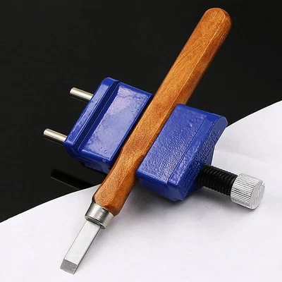 Manual Knife Sharpener Metal Wood Chisel Blades Tool Honing For Woodworking - Imagen 1 de 4
