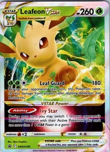 Leafeon VSTAR - SWSH: Sword & Shield Promo Cards SWSH195 Holo NM - Picture 1 of 2