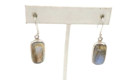 Sterling Silver 925 Labradorite Earrings - Image 1 of 4