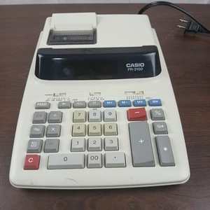 Casio FR-3100 Printing Calculator Tested Works - Picture 1 of 5