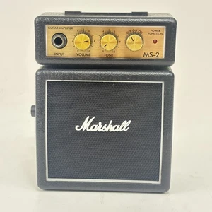Amplificador de guitarra Marshall MS‐2 1‐Watt Micro Stack negro - Imagen 1 de 7