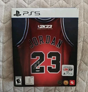 NBA 2k23 PS5 Championship Edition Jordan Trikot 23 Schuber RAR Rarität Bulls - Bild 1 von 4