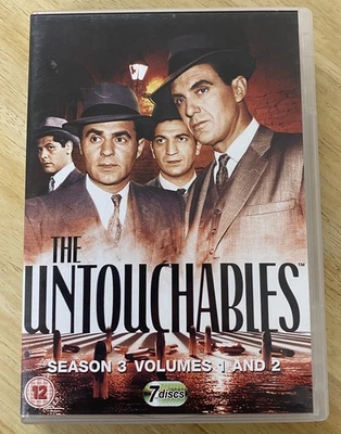 The Untouchables: Season 3 DVD (2010) Robert Stack cert 12 7 discs - Image 1 of 4