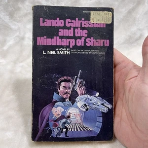 Lando Calrissian and the Mindharp of Sharu Neil Smith 1983 Paperback Star War - Foto 1 di 5