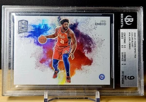 2020-21 Joel Embiid Panini Spectra Color Blast Prizm SSP Case Hit BGS 9 Mint MVP - Bild 1 von 6