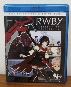 BLU-RAY RWBY COLLECTION VOLUMES 1-6 ROOSTER TEETH (NLG051488) - Picture 1 of 5