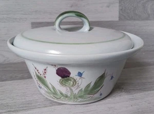 Buchan Potobello Scozia Cardo Design Piatto con Coperchio Finissimo Gres Vintage - Foto 1 di 18