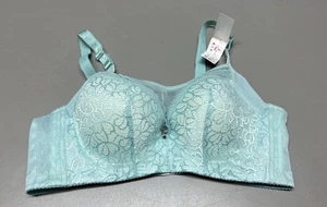 BRA Nuovo Dai Lanni Aqua Lacy Sliver Charm Bling Illusione Rete Taglia 42/95 Nuovo con etichette - Foto 1 di 11