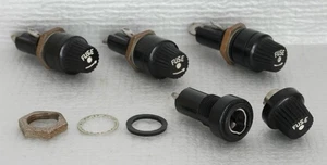 Pieza de amplificador de potencia Fisher 49A: un solo portafusibles - Imagen 1 de 3