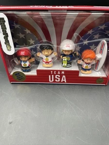 Little People 2020 Team USA Olympic Collector Figure Sports Set - New In Box - Picture 1 of 4