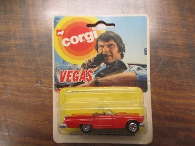 Vintage 1980 Corgi Vegas Ford Thunderbird Red  Great Britain - Image 1 of 2