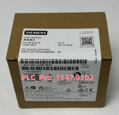 6ED1052-1CC08-0BA2 1PCS Brand New Siemens 6ED10521CC080BA2  Fast delivery - Image 1 of 4