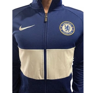 Chelsea FC Nike Trainingsjacke Herren klein Fußball Soccer Warmup Full Zip Training - Bild 1 von 6