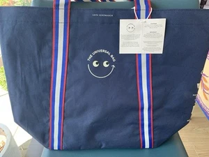 Anya Hindmarch The Universal Bag Ltd Edition TESCO Tote Shopper Blue BNWT NEW - Picture 1 of 8