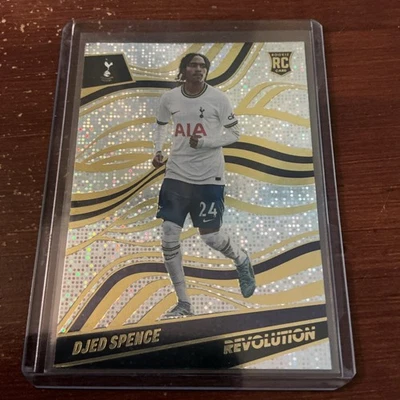 Djed Spence 2022-23 Panini Revolution Premier League Soccer RC #295 Disco - Image 1 of 2