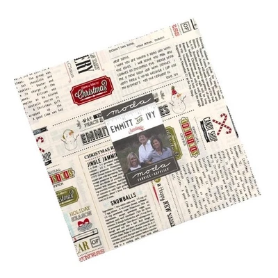 Emmitt and Ivy Layer Cake by Sweetwater, Moda Fabric, Precut 10" Squares
