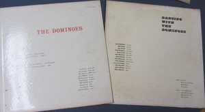 2 Rare Vinyl LP Records The Dominoes Chicago 1950's Jazz Dance Band - Picture 1 of 9