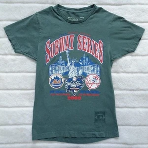 Mitchell And Ness Subway Series T-Shirt Youth Small - Picture 1 of 6