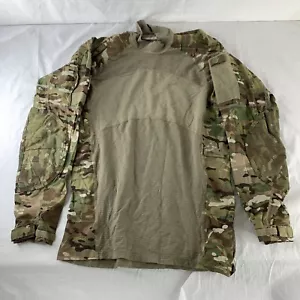 Camisa de Combate del Ejército, Cremallera Resistente al Fuego OCP Uniforme ACS, USGI SZ Grande Nueva con Etiquetas Nueva - Imagen 1 de 11