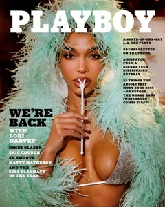 LORI HARVEY - Playboy Magazine - February 2025 - BRAND NEW - Picture 1 of 1