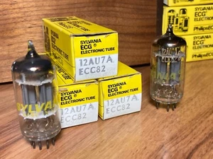 Paar Sylvania 12AU7A geprüft stark NOS - Bild 1 von 1