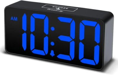 Dreamsky Small Digital Alarm Clock for Bedroom, Large Big Numbers Display with B - Image 1 of 4