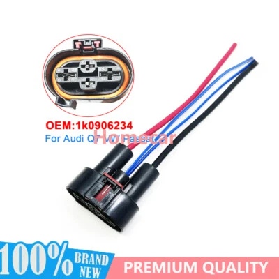 Electric FAN Wiring Harness Connector / Pigtail for Audi Q7 VW Passat 1K0906234 - Image 1 of 4