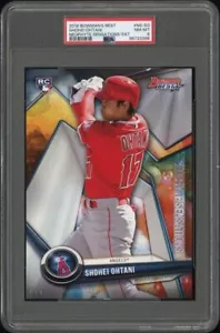PSA 8 2018 SHOHEI OHTANI RC 44/49 made 5X7 Bowmans Best Neophyte Sensation - Bild 1 von 2