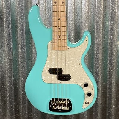 G&L USA BTO SB-1 4 String Bass Turquoise & Bag #0147 - Image 1 of 4
