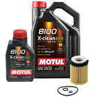 6L Motul 8100 X-CLEAN EFE 5W30 Wix Filter Motor Oil Change Kit API SN Mercedes-Benz GLC