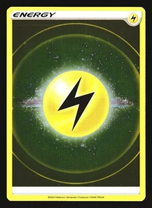 Pokémon TCG Lightning Energy (Texture Full Art) Crown Zenith 155/159 Holo Ultra - Picture 1 of 2