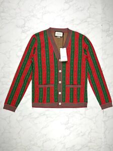 🔥70% OFF🔥 [SALE]Gucci V-Neck Cashmere Blend Multi Cardigan Sz. XS