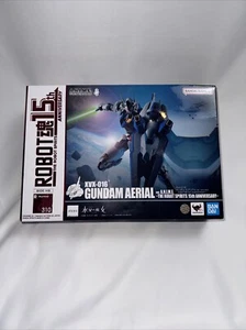 BAS65526: Bandai ROBOT SPIRITS 15TH ANNIVERSARY XVX-016 GUNDAM AERIAL VER. ANIME - Picture 1 of 2