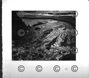 BOOK PLATE B&W Photo MORLEY BAER Doud Creek, Garrapata/  Portuguese Ridge 9X9.5" - Picture 1 of 2