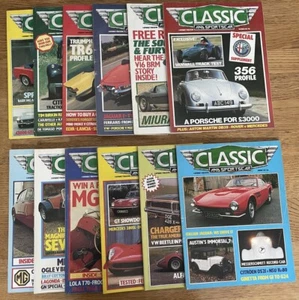 Classic & Sports Car Magazine Vintage 1983 Complete X12 Jan-Dec - Picture 1 of 9