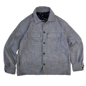 H&M Men’s Size L Dark Gray Overshirt EUC 12597981 - Picture 1 of 10