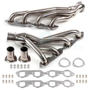 For Chevy GMC Big Block V8 396 402 427 454 502 Shorty Stainless Steel Header 7.4 - Picture 1 of 12