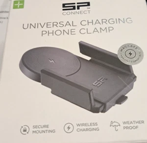SP CONNECT Universal Charging Clamp SPC+ Handyhalterung Ladefunktion wasserdicht - Bild 1 von 2