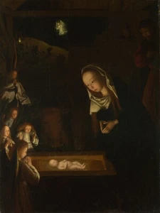 Nativity at Night by Geertgen tot Sint Jans Christian Giclee Print + Ships Free - Picture 1 of 3