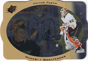 2013-14 SPx 96-97 SPx Retro Autographs #ARVF Viktor Fasth - Picture 1 of 2
