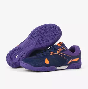 Tenis de mesa Li-Ning HAWKEYE para hombre deportes de interior púrpura nuevo con etiquetas aptp003-5C - Imagen 1 de 14